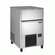 Machine à glaçons pleins cylindriques 18g - 57 kg/24h - stockage 28 kg | Tefcold - TC57