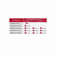 Machine Sous-vide Ă Cloche 2x 950 mm 101m3 sur Socle - Prestige+ | Delcoupe - Sans option Machine Sous-vide Ă Cloche 2x 950 mm 101m3 sur Socle - Prestige+ | Delcoupe - Sans option
