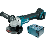 Meuleuse d'angle 18v 125mm (sans batterie ni chargeur) en coffret makpac - MAKITA - dga506zj - 742497 Meuleuse d'angle 18v 125mm (sans batterie ni chargeur) en coffret makpac - MAKITA - dga506zj - 742497