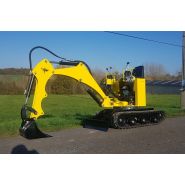 Mini-pelle pour  les travaux d'excavation -  ph400 - 9.5 cv