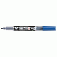 PILOT 10136 V Board Master S Begreen Marqueur pointe conique extra fine tracé rechargeable encre liquidée 1,3 mm Bleu - 4902505487446