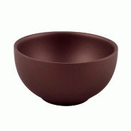 Bol réutilisable 300 ml inox Ø12x6,25cm bordeaux