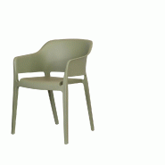 Giethoorn - Chaise empilable en polypropylène vert mousse