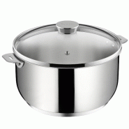 LAGOSTINA faitout avec couvercle 26 cm inox 12138031226 - gris 8002531548244