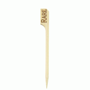 Nvase ECOLOMIQUE - 100 Pcs - Pic steak bambou "Teppo Gushi" - Rare, 9 cm, Idéal pour grillades - ECO210BBRARE99 - Bambou NVS210BBRARE99