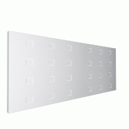 Panneau 1200x450mm 24 trous - blanc Panneau 1200x450mm 24 trous - blanc