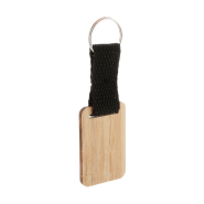 Porte-clés en bambou, rectangle