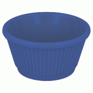 Ramequin mélamine bleu 9cl Ø7,8x3,4cm - par 48