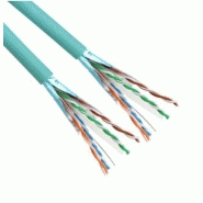 Câble double de catégorie 6 f/utp dca ls0h - réf 100-077/ltgn