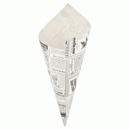 Cornet en papier ingraissable Times 600g 42x29cm - par 1000