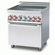 Cuisinière électrique avec plaque vitrocéramique et four multifonctions. Dimensions 60x60 h90 cm. Modèle CFMC4-66ET - 2249