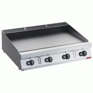 Diamond - Plaque de cuisson gaz HP, lisse, nitro chrome -TOP- - réf. G22/PLNC12-HP - AKS-G22/PLNC12-HP
