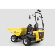 Dw30 mini-dumper sur pneu - wacker neuson - 3000 kg