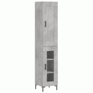 Helloshop26 - Buffet bahut commode armoire meuble de rangement organisateur cuisine salle de séjour salon haut 34,5 x 34 x 180 cm 02_0034394 - 300021 Helloshop26 - Buffet bahut commode armoire meuble de rangement organisateur cuisine salle de séjour salon haut 34,5 x 34 x 180 cm 02_0034394 - 300021