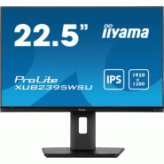Iiyama ProLite XUB2395WSU-B5 écran plat de PC 57,1 cm (22.5") 1920 x 1200 pixels WUXGA LED Noir