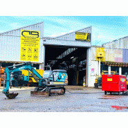 KOBELCO Mini pelle électrique SK007 KOBELCO Mini pelle électrique SK007