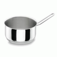 Lacor Casserole droite professionnelle 20 cm en acier inoxydable - argenté inox 72220 Lacor Casserole droite professionnelle 20 cm en acier inoxydable - argenté inox 72220