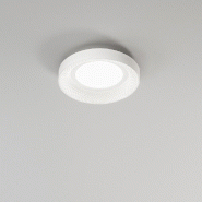 Plafonnier Led Hive En Métal Blanc Mat 30W Perenz D.35Cm - blanc 8023559541437