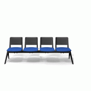 Poutre d'accueil mixte Smash - Sokoa - 4 places, Gris clair_0