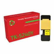 Toner remanufacturé Jaune Everyday¢ de Xerox compatible avec Kyocera TK-5240Y, Capacité standard Toner remanufacturé Jaune Everyday¢ de Xerox compatible avec Kyocera TK-5240Y, Capacité standard