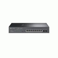 TP-Link Omada TL-SG2210MP Géré L2/L2+ Gigabit Ethernet (10/100/1000) Connexion Ethernet, supportant