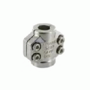 Collier demi-coquille inox pour raccord fileté vapeur - YSDCVIX038 - 38*8, résistant haute température et pression_0