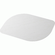 DUNI - Set de table en non-tissé Bio-Dunicel 28x38cm (ovoïdal) Stucco Blanc - 5x100 = 500 pièces - blanc papier 210315