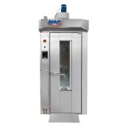 Four boulanger à chariot rotatif électrique, avec haute performance et économie d'énergie - MAP ROTOTEC