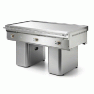 Fry-top Teppanyaki électrique 150 cm acier rectifié 15 kW - Mainho FLE-150/7TY