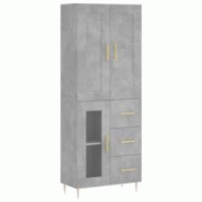 Helloshop26 - Buffet bahut commode armoire meuble de rangement organisateur cuisine salle de séjour salon haut 69,5 x 34 x 180 cm 02_0034594 - 300021 Helloshop26 - Buffet bahut commode armoire meuble de rangement organisateur cuisine salle de séjour salon haut 69,5 x 34 x 180 cm 02_0034594 - 300021