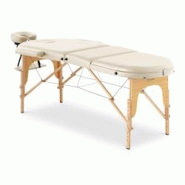 Helloshop26 - Table lit de massage pliant pliante beige (cadre : hêtre, revêtement : PVC, hauteur de la table : 630 - 850 mm) beige 14_0007744 - 300 Helloshop26 - Table lit de massage pliant pliante beige (cadre : hêtre, revêtement : PVC, hauteur de la table : 630 - 850 mm) beige 14_0007744 - 300