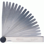 KS Tools Jauge d'épaisseur 20 lames de 0,05 à 1 mm, L.100 mm - 4042146964019