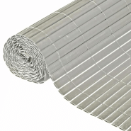 Nature écran de jardin à double face pvc 1,5x3 m gris 428520