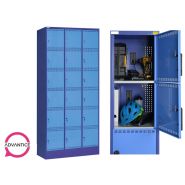 Paralocker xl - armoire de stockage et rechargement 18 casiers Paralocker xl - armoire de stockage et rechargement 18 casiers