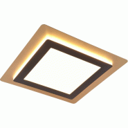 Plafonnier LED SMD, 6000lm, 2700 - 6500K, Noir et Or - Trio - Morgan - noir 4017807574401