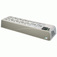 Saladette réfrigérée à poser inox avec 7 bacs gn 1/3 - 1580x450x230mm - PPR7/3