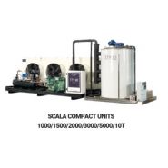 Scala compact 1000/1500/2000/3000/10 t machines à glace écaille - itv ice makers - 331 à 1950 kg