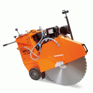 Scie à sol puissante FS250B Ø 800 mm - Moteur essence HONDA GX690 - GOLZ - 02822504506 (PROMO 09/26)