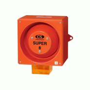 Signal industriel combiné YL80 Super - 120 dB (A) / 5 Joule - Réf. : MOF0017 - Applications industrielles et maritimes