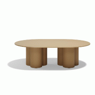 Table basse 120cm in & out MEL - camel
