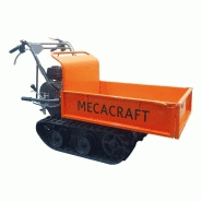 Transporteur mecacraft cargo 300bt - brouettes À chenilles