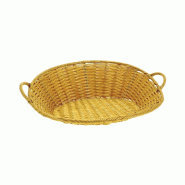 Van polypro "Turbo Ø50cm" miel avec anses 54x43x16,5cm - par 5