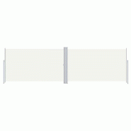 VidaXL Auvent latéral rétractable Crème 180x600 cm Modèle Neptune Urban - 318001