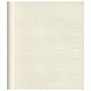 VidaXL Écran de balcon crème 120x1000 cm 100% polyester oxford Modèle Jardin Lambda Prime - 4000209