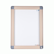 Vitrine affichage extérieure Antarès coloris sable pour 6 feuilles A4 Vitrine affichage extérieure Antarès coloris sable pour 6 feuilles A4