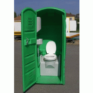 WC raccordable de chantier - sanitaires chimiques transportables et autonomes