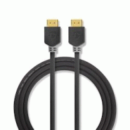 Câble Hdmi 7.5m Haute Vitesse Avec Ethernet Connecteur Hdmi - Connecteur Hdmi 7,5 M Anthracite Usage Non Intensif Nedis - noir 3665476030585 Câble Hdmi 7.5m Haute Vitesse Avec Ethernet Connecteur Hdmi - Connecteur Hdmi 7,5 M Anthracite Usage Non Intensif Nedis - noir 3665476030585