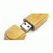 CLÉ USB BOIS DUR ARRONDIE
