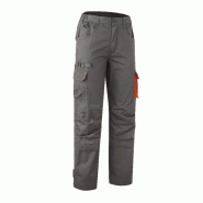 Coverguard - Pantalon de travail gris orange MISTI Gris / Orange Taille 2XL - XXL gris textile 5450564036796