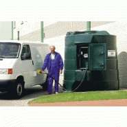 Cuve a fuel double paroi - station distribution fuelmaster - 1300 à 7500 l